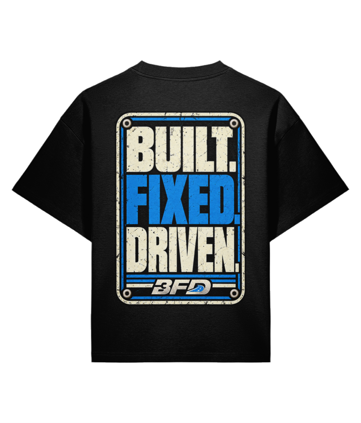 BFD Blue Three Words Hazener Premium Top