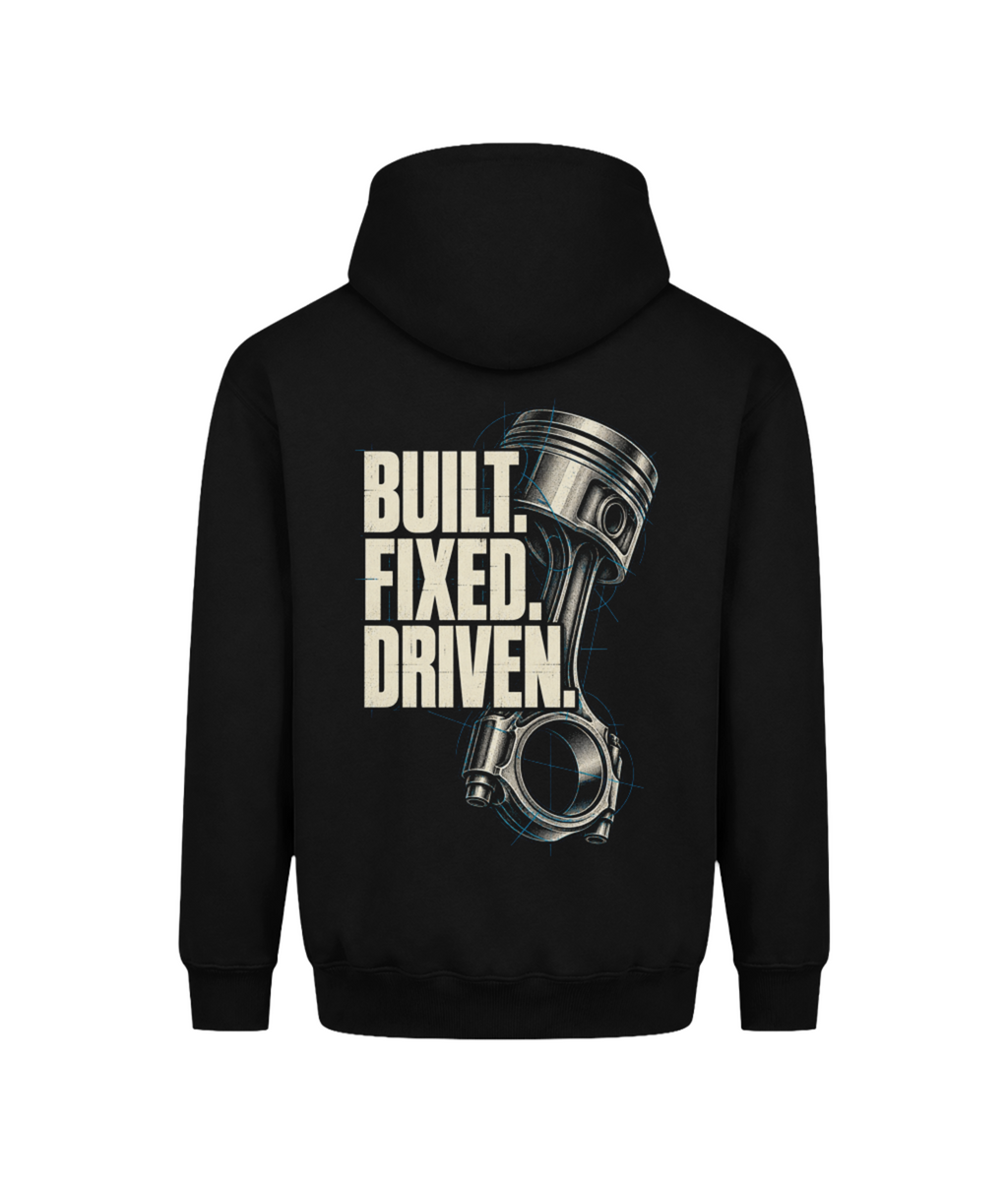 BFD Vintage Piston Heavyweight Hoodie