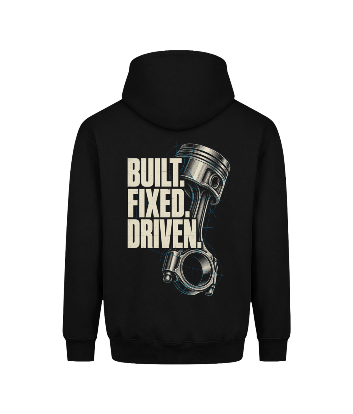 BFD Vintage Piston Heavyweight Hoodie